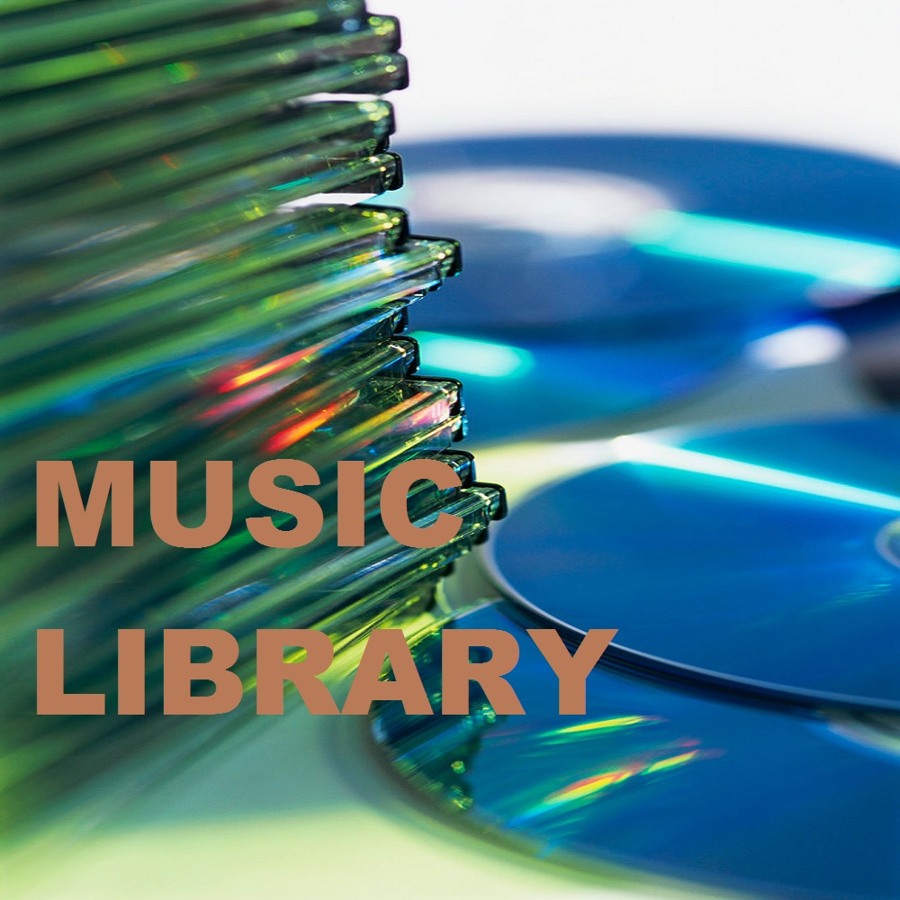 Icon - Music library text